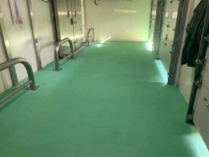 テンマの倉庫の塗床工事事例